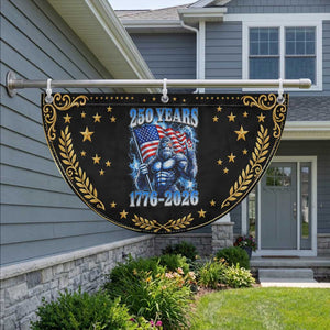 Bigfoot 250th Anniversary America Patriotic Fan Flag 250 Years Of Freedom 4th July 1776 2026 Flag
