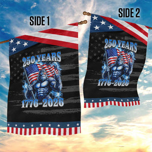 Bigfoot 250th Anniversary America Patriotic Garden Flag 250 Years Of Freedom 4th July 1776 2026 Patriotic Flag TS10 Print Your Wear