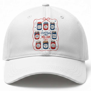 Civil Rights Are My Jam Baseball Cap Liberal Values 4th Of July Equal Rights Feminist LGBT Ally
