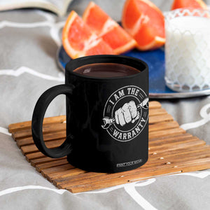 I Am The Warranty Mechanic Coffee Mug Car Repair Guy Funny Handyman Distressed Graphic