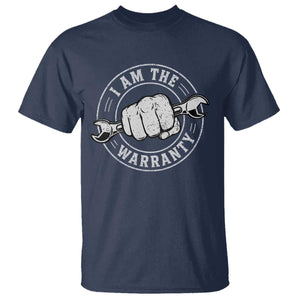 I Am The Warranty Mechanic T Shirt Car Repair Guy Funny Handyman Distressed Graphic
