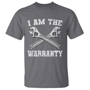 I Am The Warranty Mechanic T Shirt Car Repair Funny Handyman Distressed Graphic