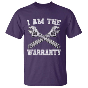 I Am The Warranty Mechanic T Shirt Car Repair Funny Handyman Distressed Graphic