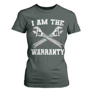 I Am The Warranty Mechanic T Shirt For Women Car Repair Funny Handyman Distressed Graphic