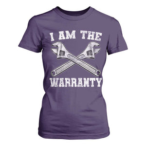 I Am The Warranty Mechanic T Shirt For Women Car Repair Funny Handyman Distressed Graphic