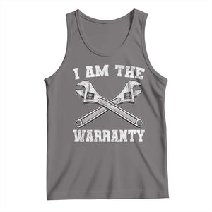 I Am The Warranty Mechanic Tank Top Car Repair Funny Handyman Distressed Graphic