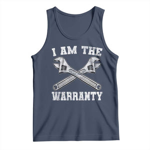 I Am The Warranty Mechanic Tank Top Car Repair Funny Handyman Distressed Graphic
