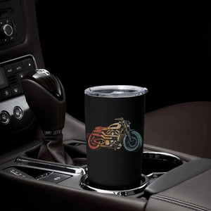 Vintage Motorcycle Tumbler Cup Retro Rider Graphic Motorcycle Enthusiasts Bikers Club TS10 Print Your Wear