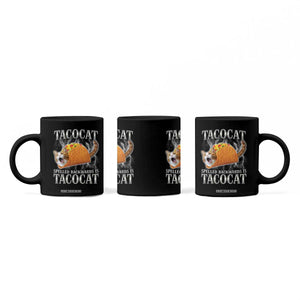 Tacocat Spelled Backwards Is Tacocat Coffee Mug Funny Cat Gift 90s Bootleg TS10 Print Your Wear