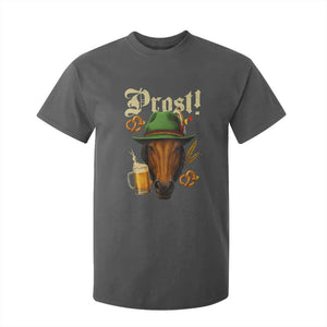 Oktoberfest Horse T Shirt For Kid German Octoberfest Beer Prost Drinking TS10 Dark Heather Print Your Wear