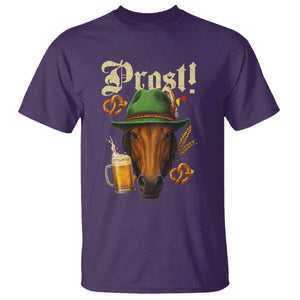 Oktoberfest Horse T Shirt German Octoberfest Beer Prost Drinking TS10 Purple Print Your Wear