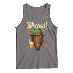Oktoberfest Horse Tank Top German Octoberfest Beer Prost Drinking TS10 Deep Heather Print Your Wear