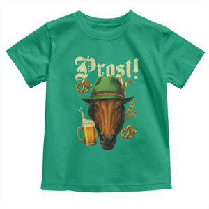 Oktoberfest Horse Toddler T Shirt German Octoberfest Beer Prost Drinking TS10 Irish Green Print Your Wear
