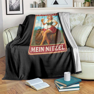 Funny Oktoberfest Throw Blanket German Octoberfest Matching Drinking Beer Pun Up Girl TS10 Print Your Wear