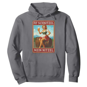 Funny Oktoberfest Hoodie German Octoberfest Matching Drinking Beer Pun Up Girl TS10 Charcoal Print Your Wear