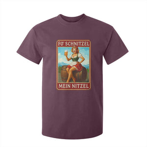 Funny Oktoberfest T Shirt For Kid German Octoberfest Matching Drinking Beer Pun Up Girl TS10 Maroon Print Your Wear