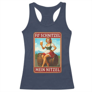 Funny Oktoberfest Racerback Tank Top German Octoberfest Matching Drinking Beer Pun Up Girl TS10 Navy Print Your Wear