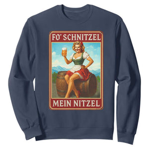 Funny Oktoberfest Sweatshirt German Octoberfest Matching Drinking Beer Pun Up Girl TS10 Navy Print Your Wear