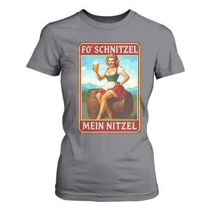 Funny Oktoberfest T Shirt For Women German Octoberfest Matching Drinking Beer Pun Up Girl TS10 Charcoal Print Your Wear
