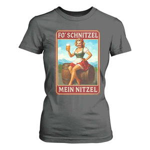 Funny Oktoberfest T Shirt For Women German Octoberfest Matching Drinking Beer Pun Up Girl TS10 Dark Heather Print Your Wear