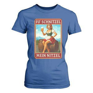 Funny Oktoberfest T Shirt For Women German Octoberfest Matching Drinking Beer Pun Up Girl TS10 Royal Blue Print Your Wear