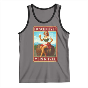 Funny Oktoberfest Tank Top German Octoberfest Matching Drinking Beer Pun Up Girl TS10 Deep Heather Black Print Your Wear