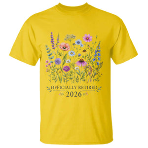Officially Retired 2026 Wildflowers Botanical Floral Graphic T Shirt TS10 Daisy Print Your Wear