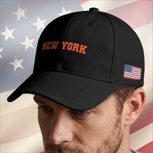 New York Baseball Cap Vintage Varsity Sports Throwback Design TS10 Print Your Wear