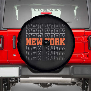 Vintage New York Spare Tire Cover Name Retro Design TS10 Black Print Your Wear
