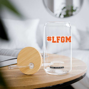 LFGM Glass Can Vintage Retro Throwback Design TS10 Print Your Wear