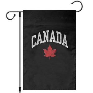 Canada Maple Leaf Garden Flag Canadian Pride TS10 Black Print Your Wear