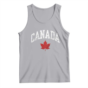 Canada Maple Leaf Tank Top Canadian Pride TS10 Athletic Heather Print Your Wear