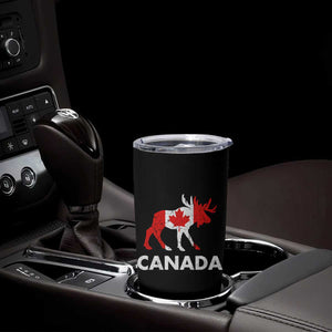 Canada Moose Maple Leaf Tumbler Cup Canadian Pride TS10 Print Your Wear