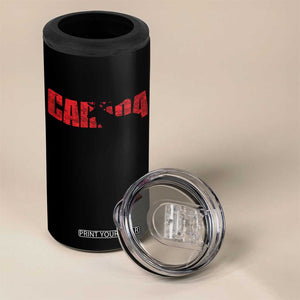 Canada Moose 4 in 1 Can Cooler Tumbler Canadian Pride TS10 Print Your Wear