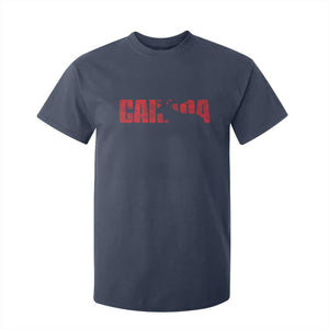 Canada Moose T Shirt For Kid Canadian Pride TS10 Navy Print Your Wear