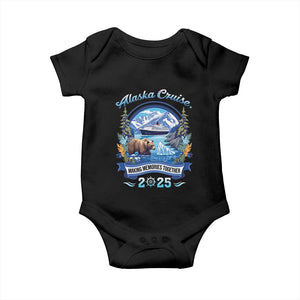 Alaska Cruising Baby Onesie Alaskan Cruisin Together Matching Family Cruise TS10 Black Print Your Wear