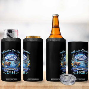 Alaska Cruising 4 in 1 Can Cooler Tumbler Alaskan Cruisin Together Matching Family Cruise TS10 Print Your Wear