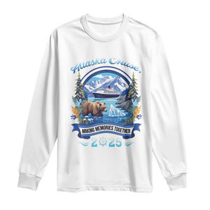 Alaska Cruising Long Sleeve Shirt Alaskan Cruisin Together Matching Family Cruise TS10 White Print Your Wear
