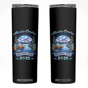 Alaska Cruising Skinny Tumbler Alaskan Cruisin Together Matching Family Cruise TS10 Black Print Your Wear