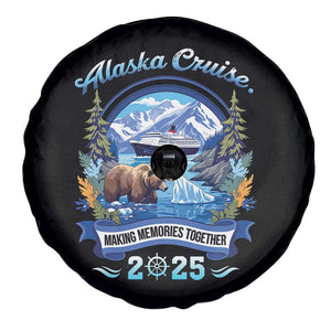 Alaska Cruising Spare Tire Cover Alaskan Cruisin Together Matching Family Cruise TS10 Print Your Wear