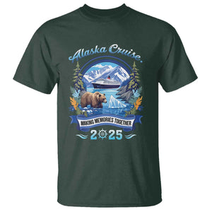 Alaska Cruising T Shirt Alaskan Cruisin Together Matching Family Cruise TS10 Dark Forest Green Print Your Wear