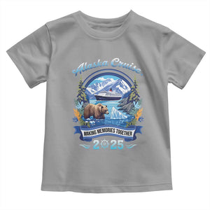 Alaska Cruising Toddler T Shirt Alaskan Cruisin Together Matching Family Cruise TS10 Sport Gray Print Your Wear