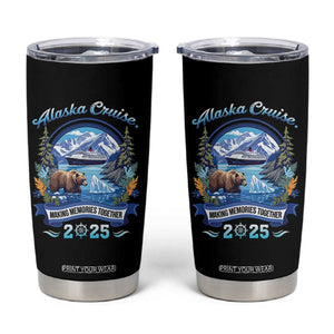 Alaska Cruising Tumbler Cup Alaskan Cruisin Together Matching Family Cruise TS10 Black Print Your Wear