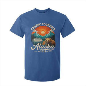 Alaska Cruise T Shirt For Kid Retro Alaskan Cruisin Together Matching Family Cruise TS10 Royal Blue Print Your Wear