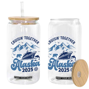 Alaska Cruise Glass Can Cruisin Together Matching Family Cruise 2025 TS10 Print Your Wear