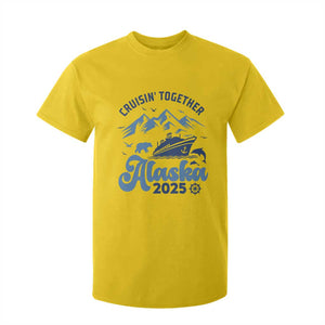 Alaska Cruise T Shirt For Kid Cruisin Together Matching Family Cruise 2025 TS10 Daisy Print Your Wear