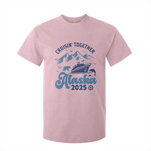 Alaska Cruise T Shirt For Kid Cruisin Together Matching Family Cruise 2025 TS10 Light Pink Print Your Wear