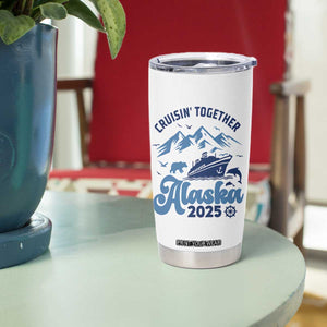 Alaska Cruise Tumbler Cup Cruisin Together Matching Family Cruise 2025 TS10 Print Your Wear