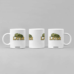 See You Later Alligator Coffee Mug Funny Teacher Meme Viral Quote TS10 Print Your Wear