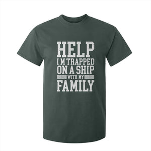 Funny Family Cruise T Shirt For Kid Vacation Trip Matching Cruise Ship TS10 Dark Forest Green Print Your Wear